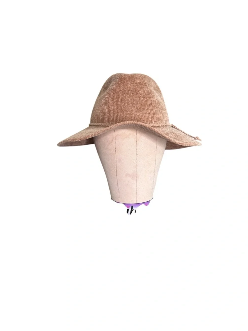 Tan Wide Brim Straw Hat Neutral Boho Sun Hat Resort Beach Minimalist